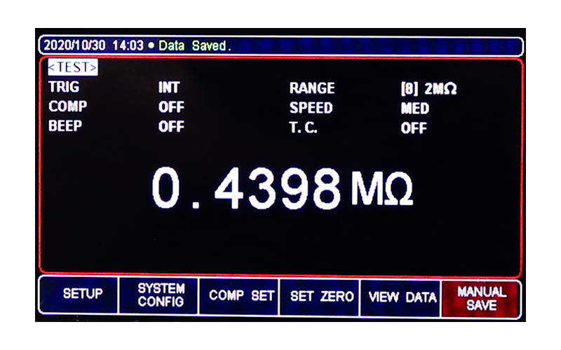 Optional test r speed