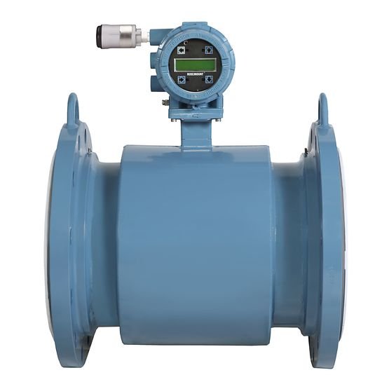 Rosemount 8750W Magnetic Flow Meters for Utility Water Applications