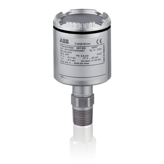 Gauge pressure transmitter 261GS